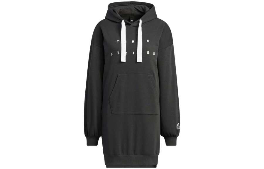 Adidas Adidas Long Sleeved Dress Women's Carbon Gray