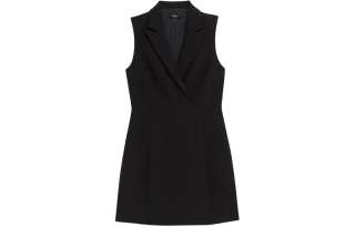 THEORY V-Neck Mini Dress