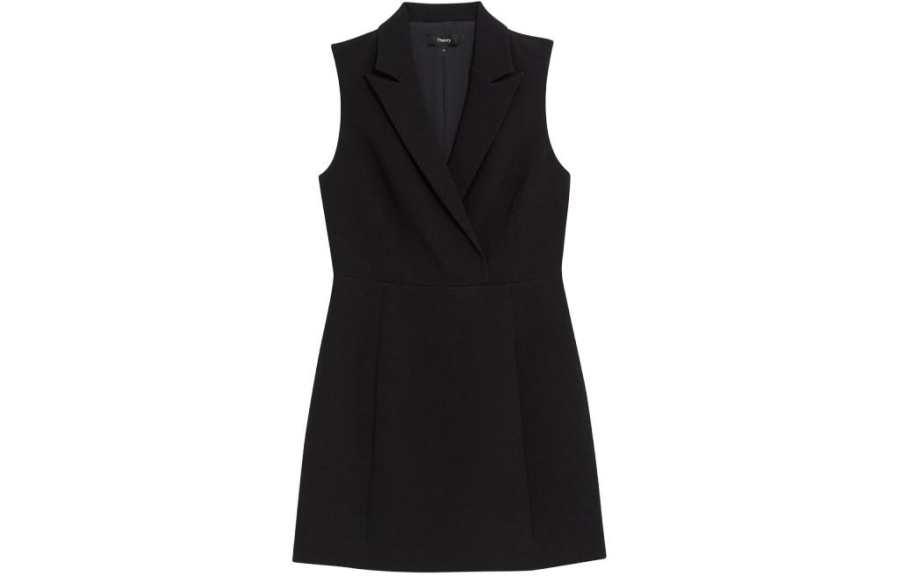 THEORY THEORY V-Neck Mini Dress