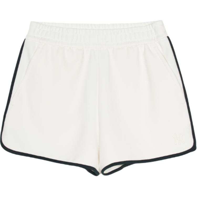 MLB New York Yankees SS25 Casual Shorts Women's White