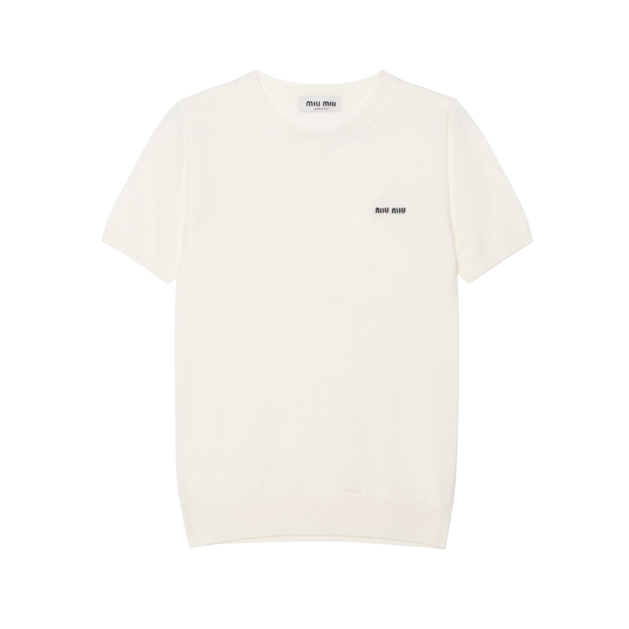 MIU MIU FW23 Knitwear Women's White