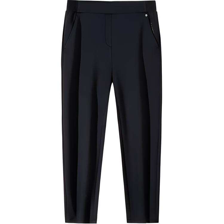 Anta Champion All Weather Collection Fleece Lined Straight Fit Casual Minimalist Style Solid Color Knitted Sweatpants