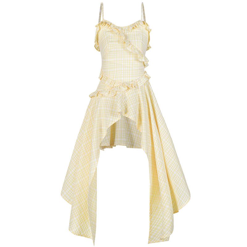 Umoumo NTOT Slip Dresses Women's Yellow