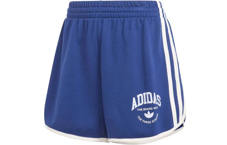 Adidas Originals Vrct Graphic Shorts Casual Shorts Women's Dark Blue