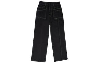 DCSHOES Jeans Women's Black Moderate Straight Fit Pants