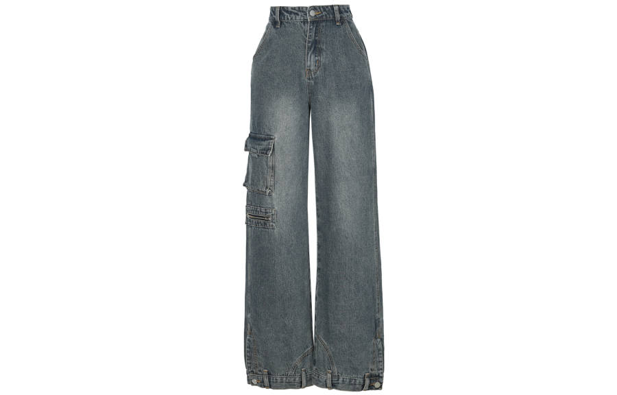 SNBL Jeans Women's Blue Moderate Straight Fit Pants