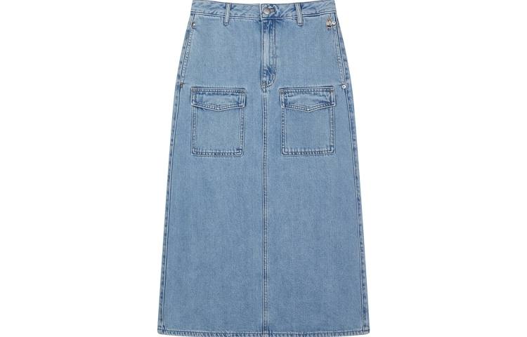 Teenie Weenie Denim Long Skirt Women's