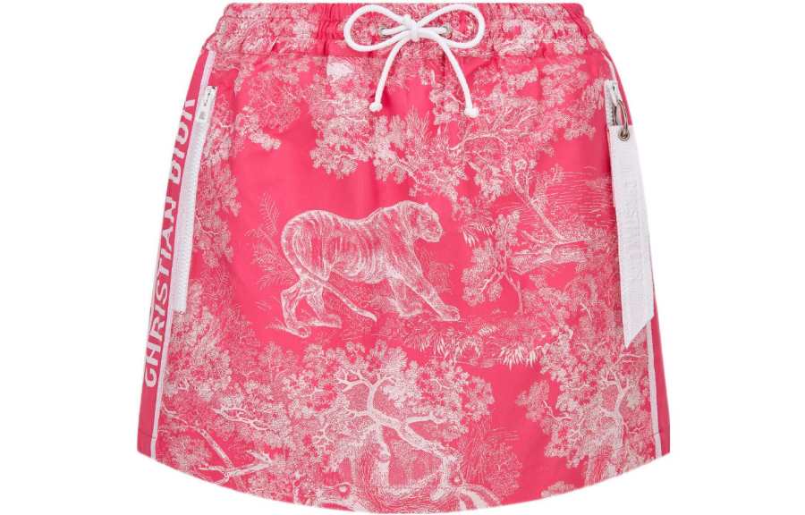 DIOR Casual Short Skirts Women's Pink