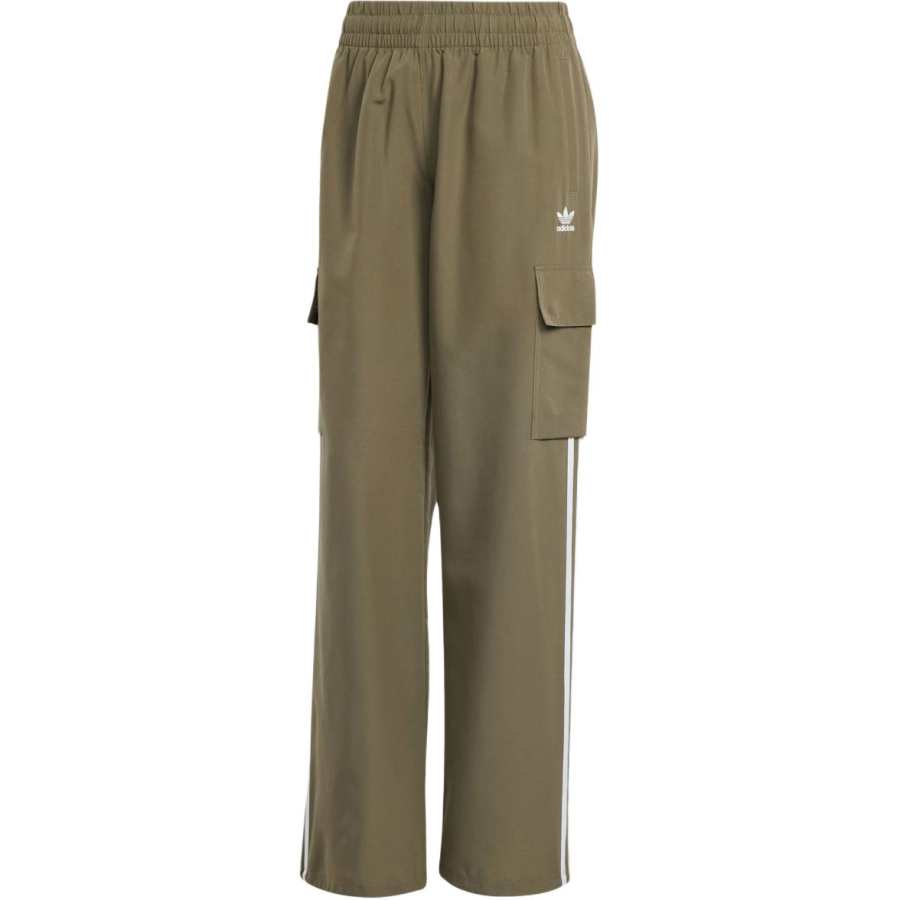Adidas Originals Adicolor Cargo Pants Knitted Sweatpants Women's Green