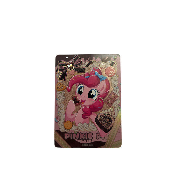 KAYOU My Little Pony, Rainbow Bag Fourth Edition XR Card, Pinkie Pie IP / Anime Cards 1 Pc