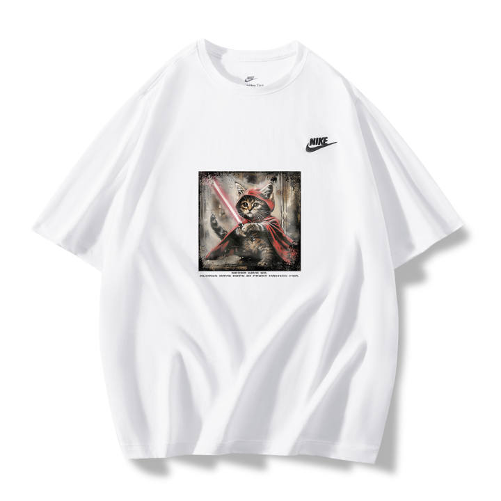 Nike Nike T Shirts Unisex White Crew Neck Moderate Straight Fit