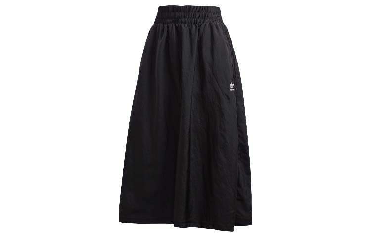 Adidas Originals Casual Long Skirts Women's Black Moderate Mid Length Other