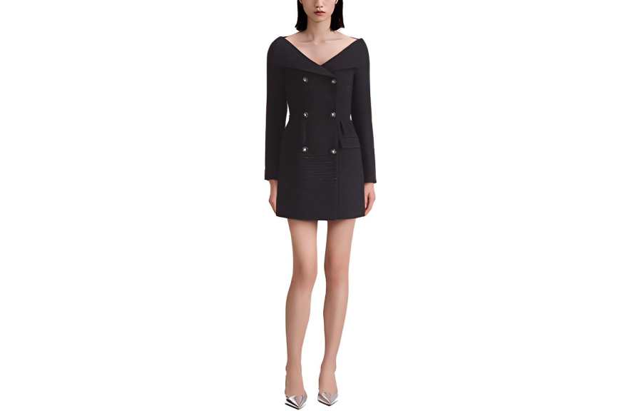 Self-portrait Self portrait Long Sleeved Dress Women's