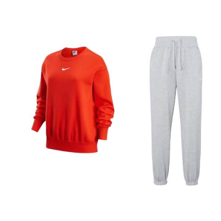 Nike Nike Sweatshirt Sets Women's Crew Neck Moderate