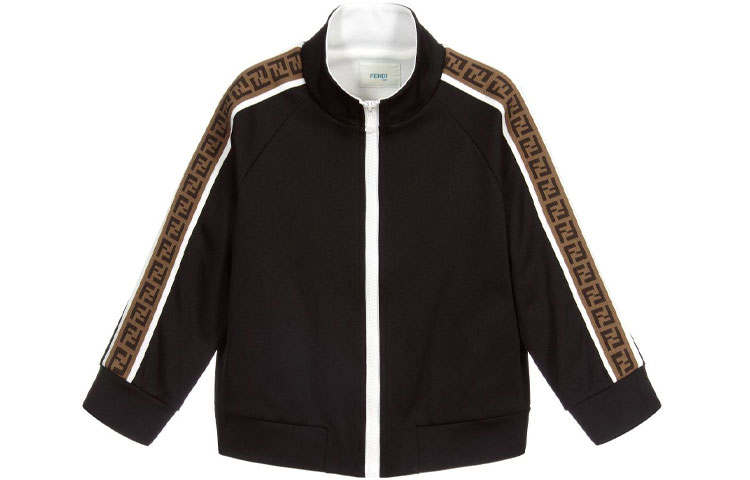 FENDI FENDI Jackets & Coats Black Kids'