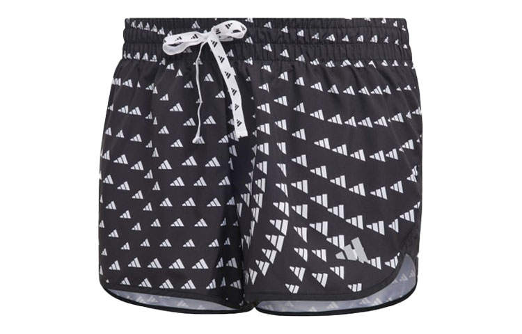 Adidas Adidas Sports Shorts Women's Black Moderate Woven Shorts