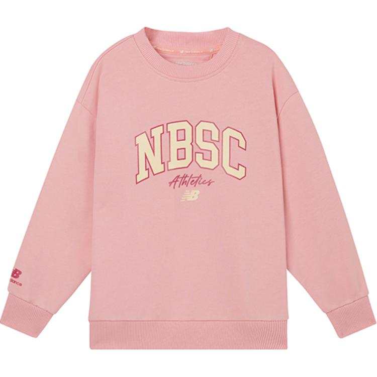 New Balance New Balance Sweatshirt Pink Children Aged 3 7 Years Old