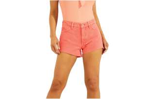 GUESS Manila Shorts Denim Shorts Women's Pink