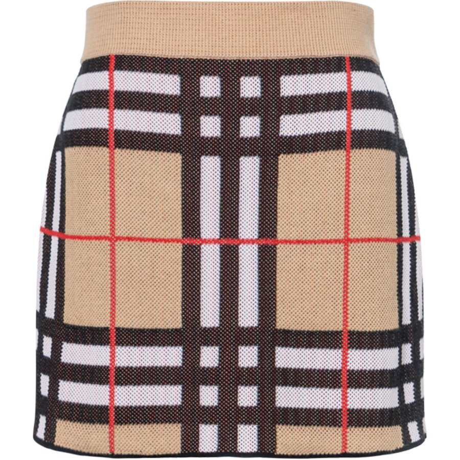 Burberry Vintage Check straight skirt