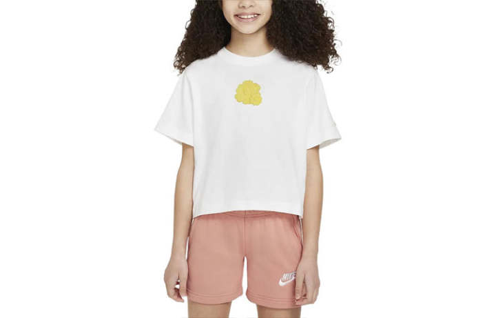 Nike Nike Kids T Shirts Crew Neck Moderate