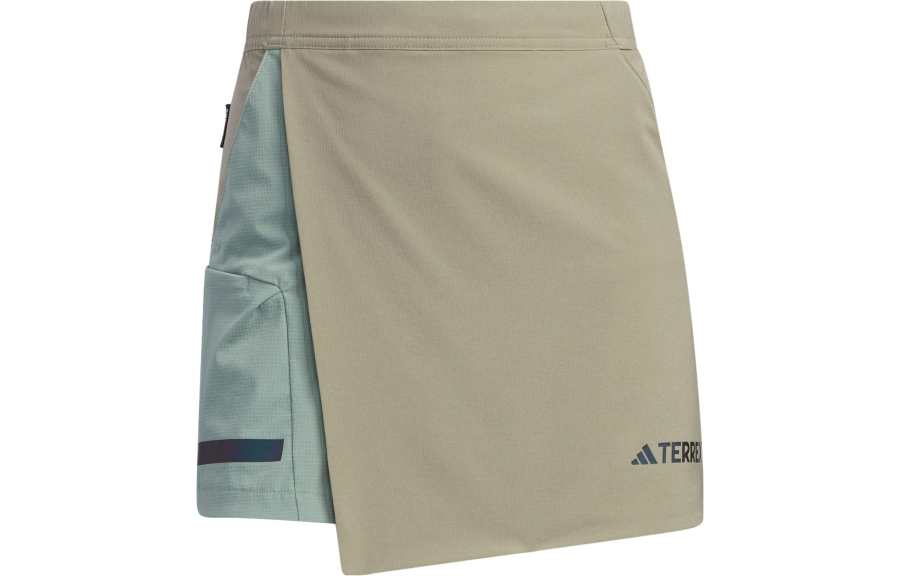 Adidas Adidas Casual Short Skirts Women's Green Moderate