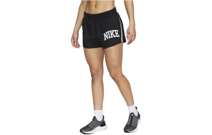 Nike Nike Dri-FIT Swoosh Run 10k "Black/White" running shorts