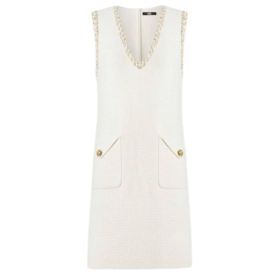 KARL LAGERFELD / Karl Lagerfeld Jeans Sleeveless Dress Women's White