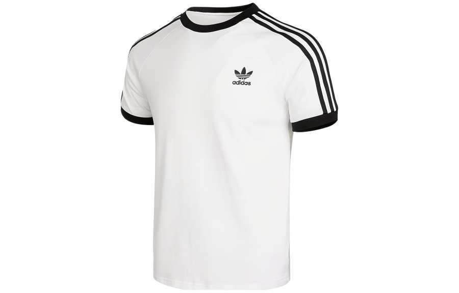Adidas Originals ADICOLOR 3 STRIPES T Shirt White