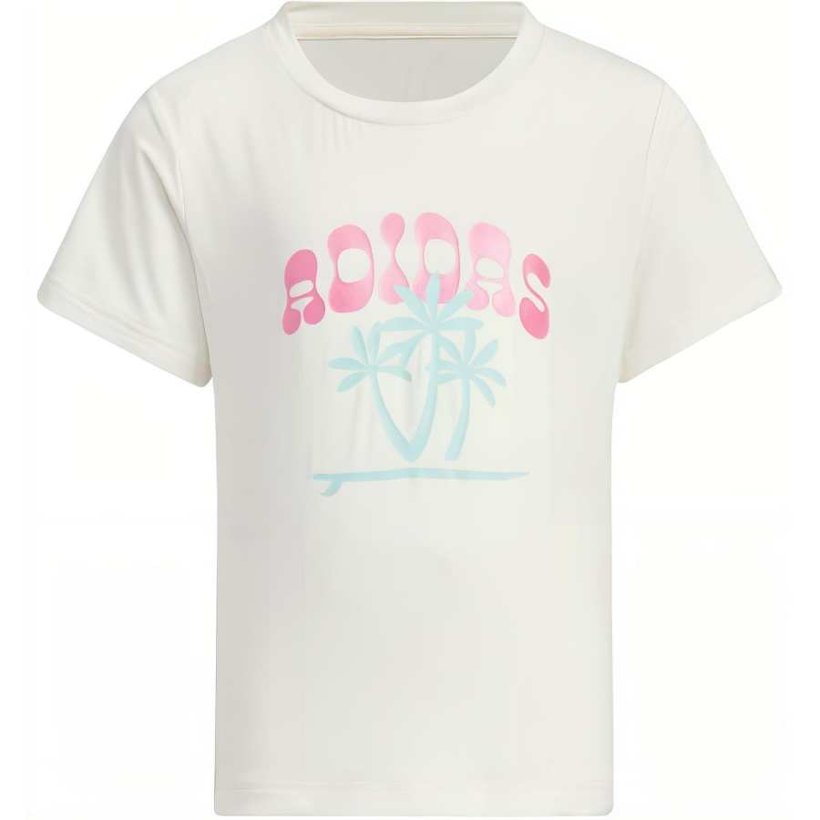 Adidas Adidas T Shirt Jade White Kids'