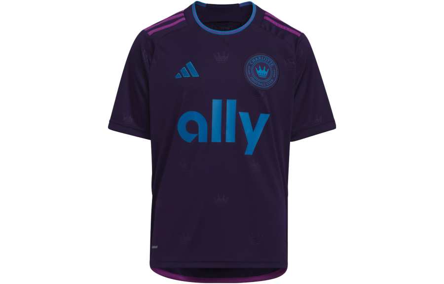 Adidas Adidas T Shirt Dark Purple Kids'