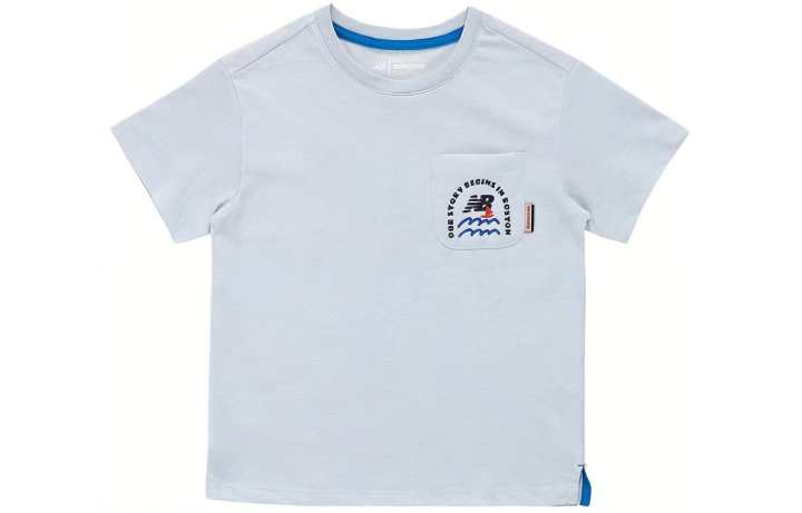 New Balance New Balance Kids T Shirts Crew Neck Moderate