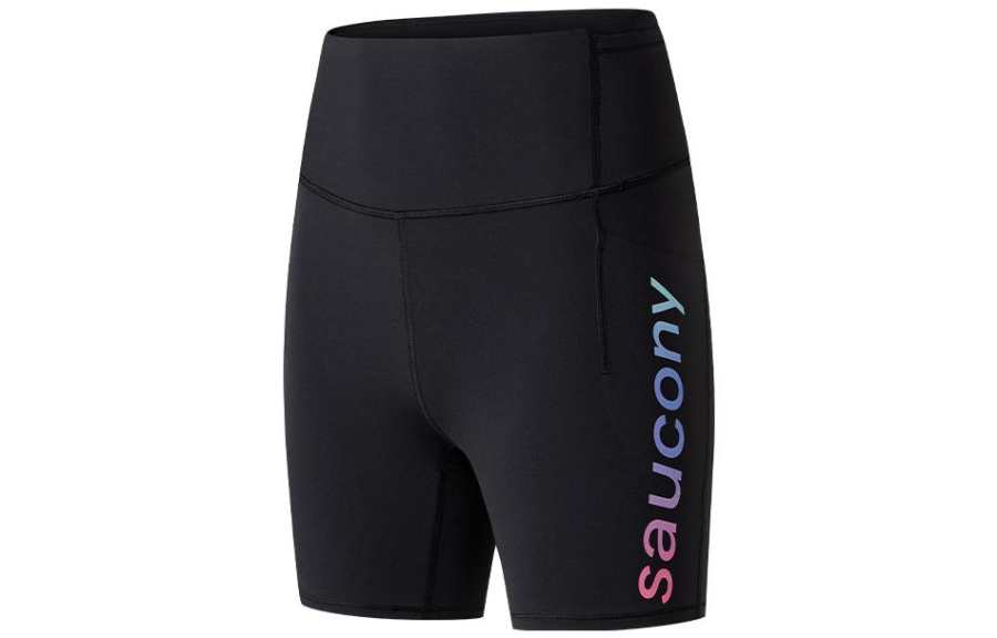 Saucony Sports Shorts Women's Black Moderate Tight Pants