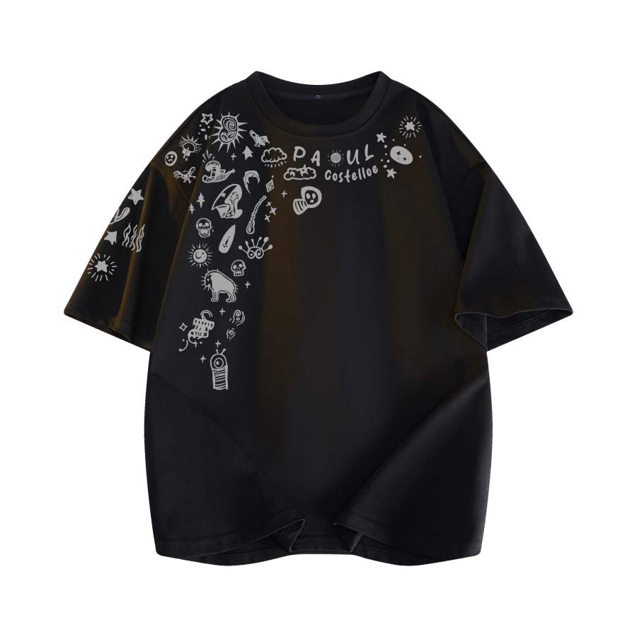 PAUL COSTELLOE T Shirts Unisex Crew Neck Moderate