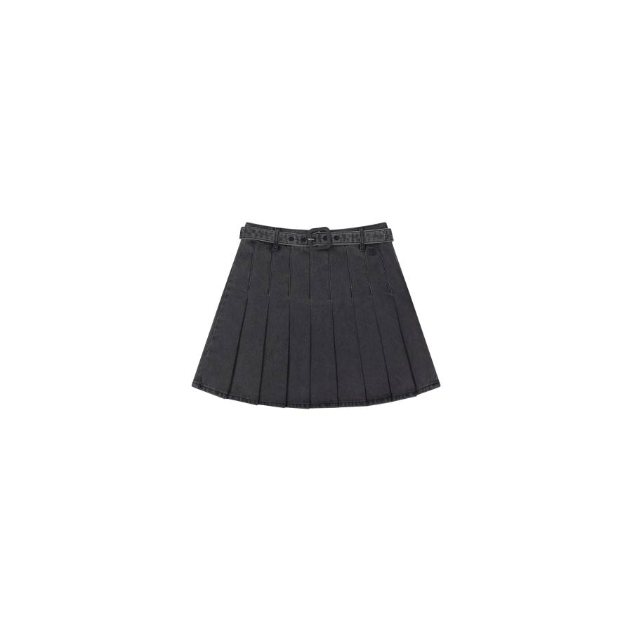 Teenie Weenie Casual Short Skirts Women's Gray