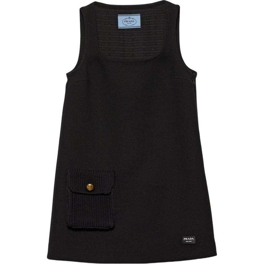 PRADA PRADA Natté Mini Dress