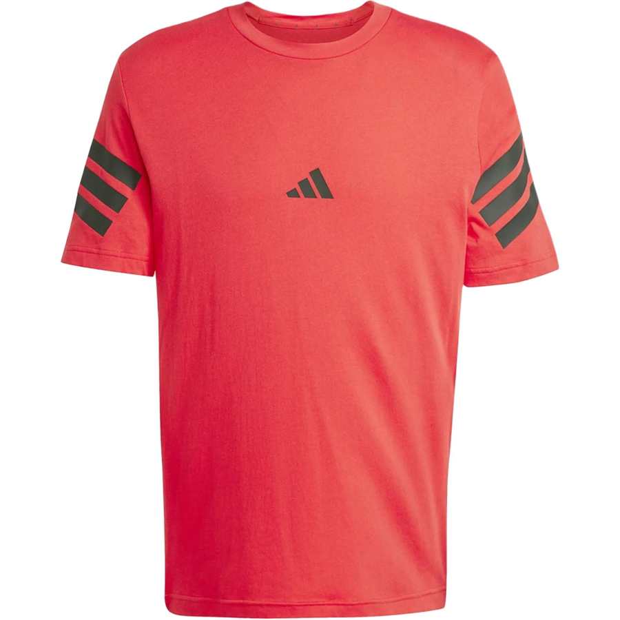 Adidas Adidas Clothing T Shirts Men's Red Crew Neck