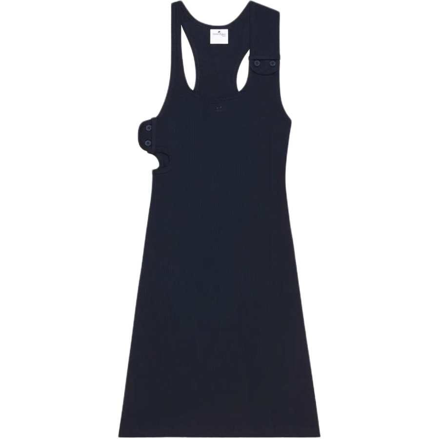 COURREGES Sleeveless Dress Women's Marine