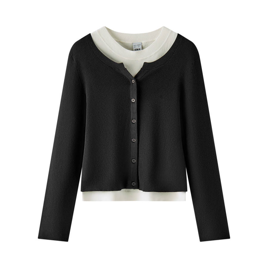 Semir Casual Suits Women's Crew Neck Moderate