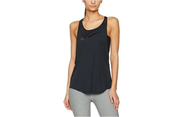 Nike Nike Sleeveless Sports Shirts Women's Black Other