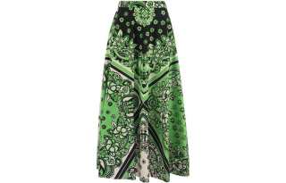 RED VALENTINO SS23 Casual Long Skirt Women's Green