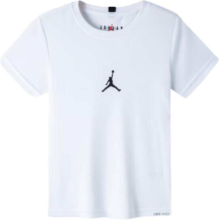 Jordan Jordan T Shirt Pure White Children Aged 3 7 Years Old