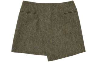 Auralee Casual Short Skirts Women's Olive