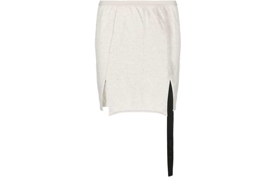 RICK OWENS Casual Short Skirts Women's Gray Short A Line Skirt