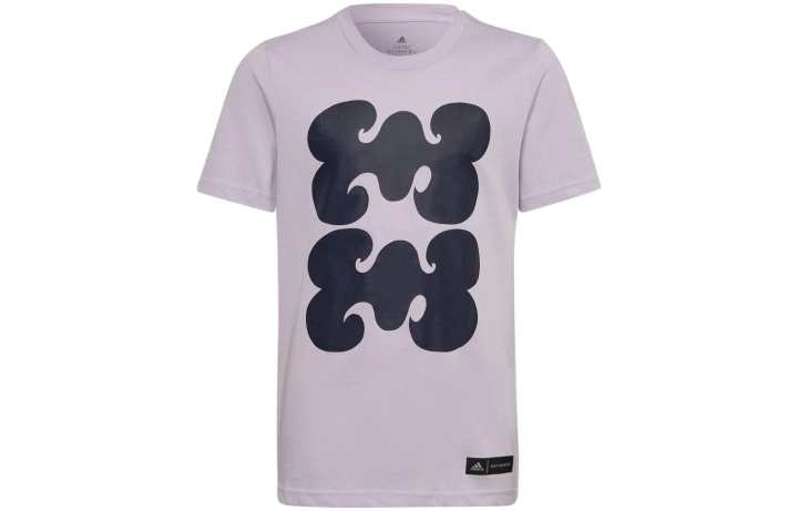 Adidas Adidas T Shirt FW22 Purple Kids'