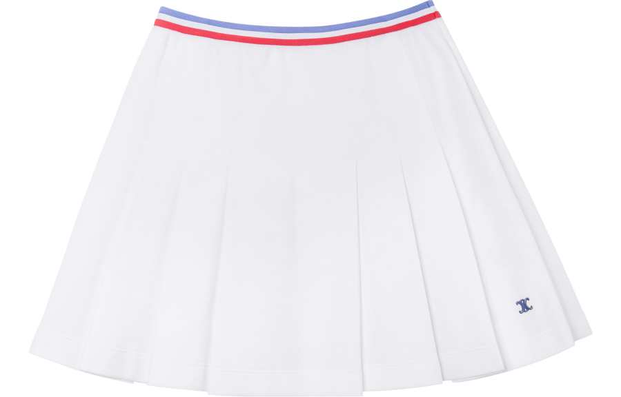 CELINE SS23 Casual Short Skirts Women's White