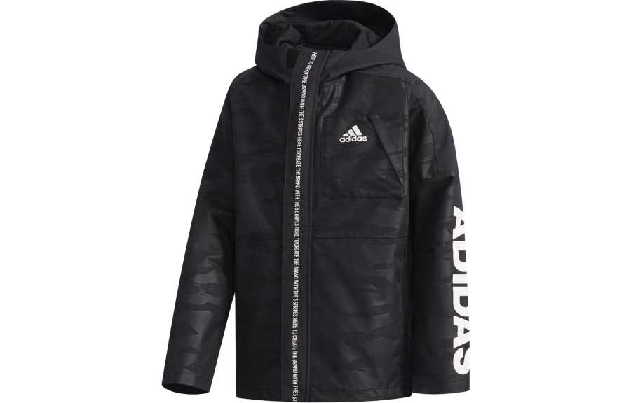 Adidas Adidas Jackets & Coats Black/Blue Gray Kids'