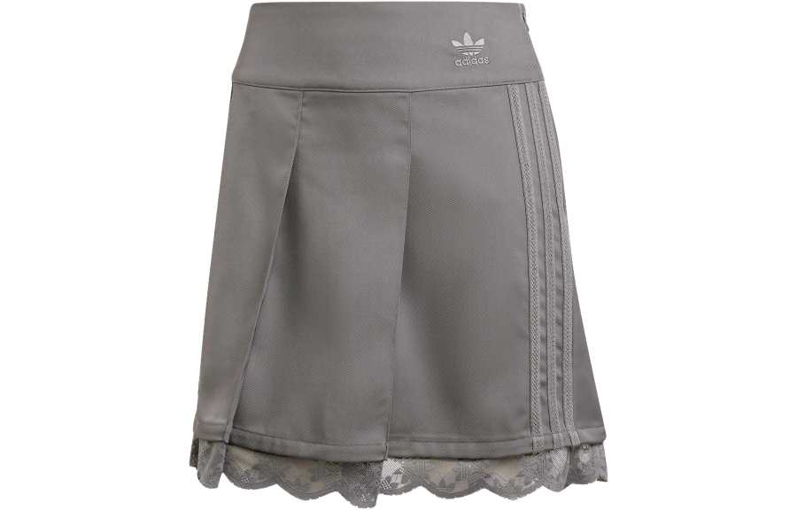 Adidas Originals Gray Collection Casual Short Skirts Women's Gray