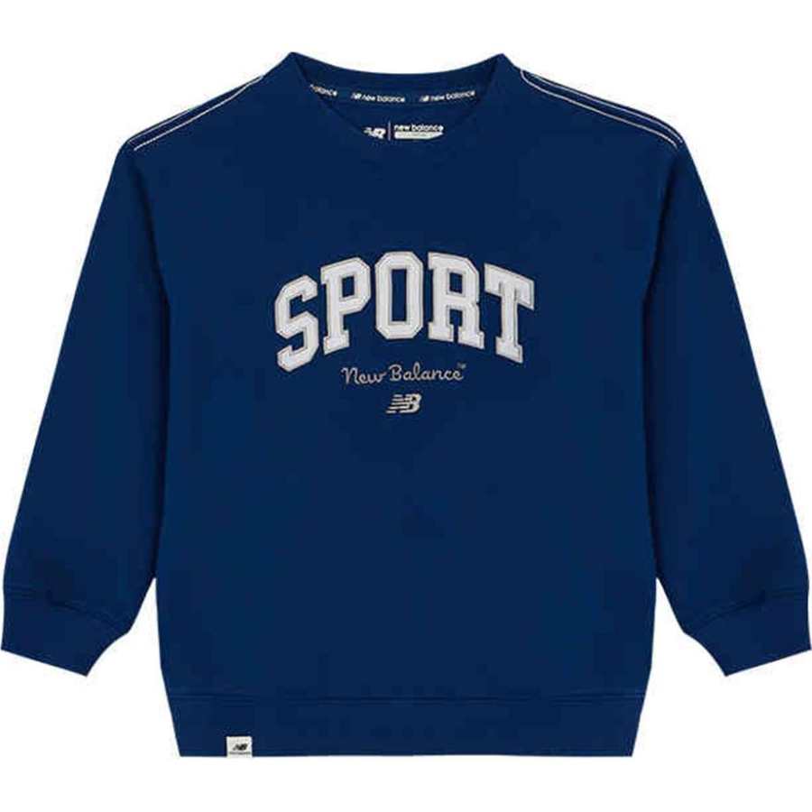New Balance New Balance Sweatshirt Blue Teenagers