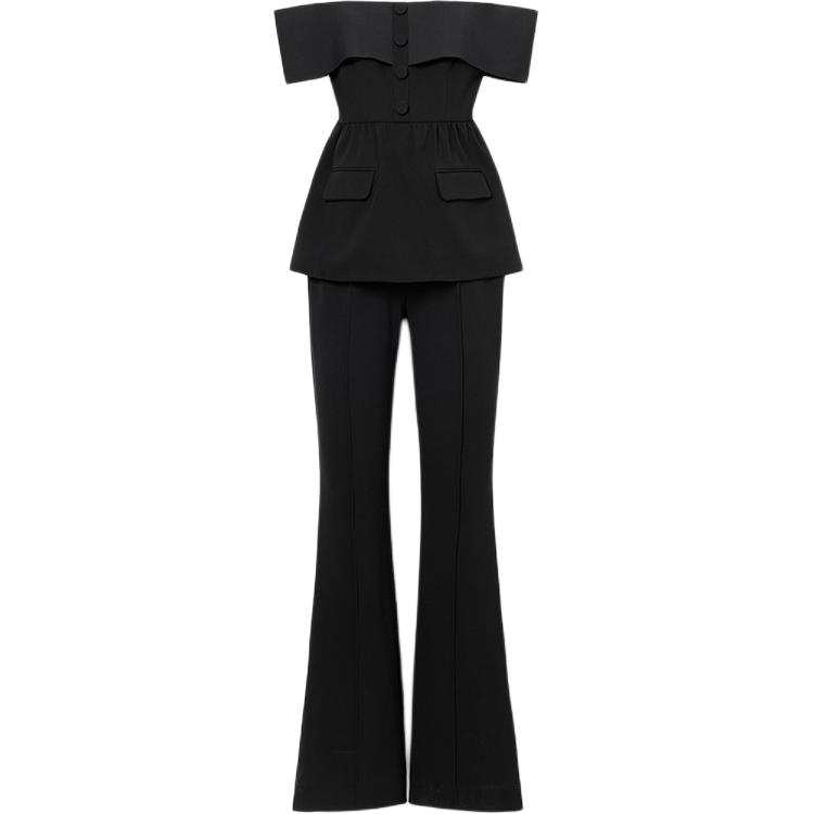 Self-portrait Self portrait Jumpsuit Women's Classic Black
