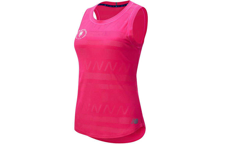 New Balance New Balance Sleeveless Sports Shirt Sleeveless Sports Shirts Women's Pink Other